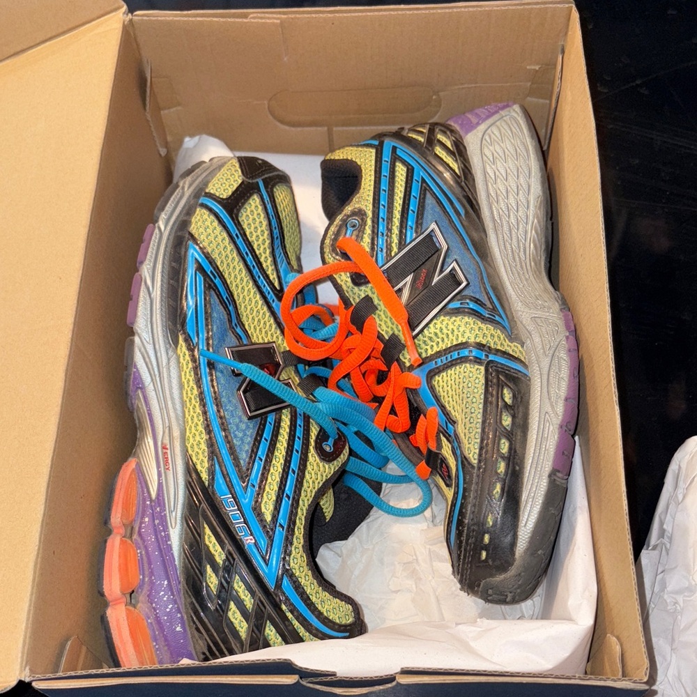 New Balance Kids Sneakers - Black, Yellow, Blue, Orange, Purple